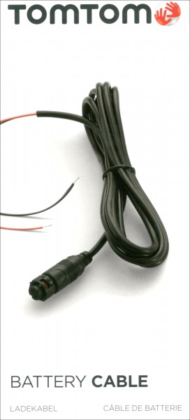 TomTom Battery charger Cable Motorcycle car f. TomTom Rider 420
