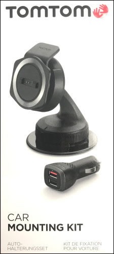 TomTom Car Mounting Kit + Car Charger f. TomTom Rider 450