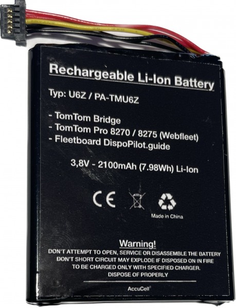 battery for TomTom PRO 8275