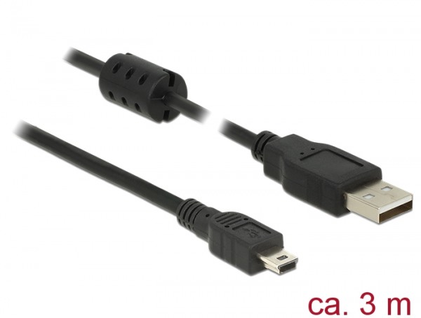 USB cable 3m f. Blaupunkt TravelPilot 73 EU LMU