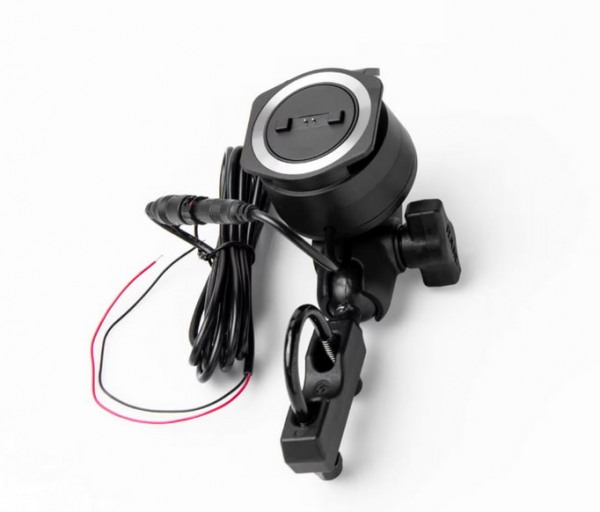 TomTom Motorcycle RAM Mount Kit + charging cable for TomTom Rider 550 Premium Pack