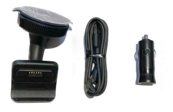 TomTom Active Magnetic Mount & Car Charger for TomTom GO Expert 5"