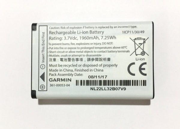 Garmin Battery f. Garmin Alpha 100